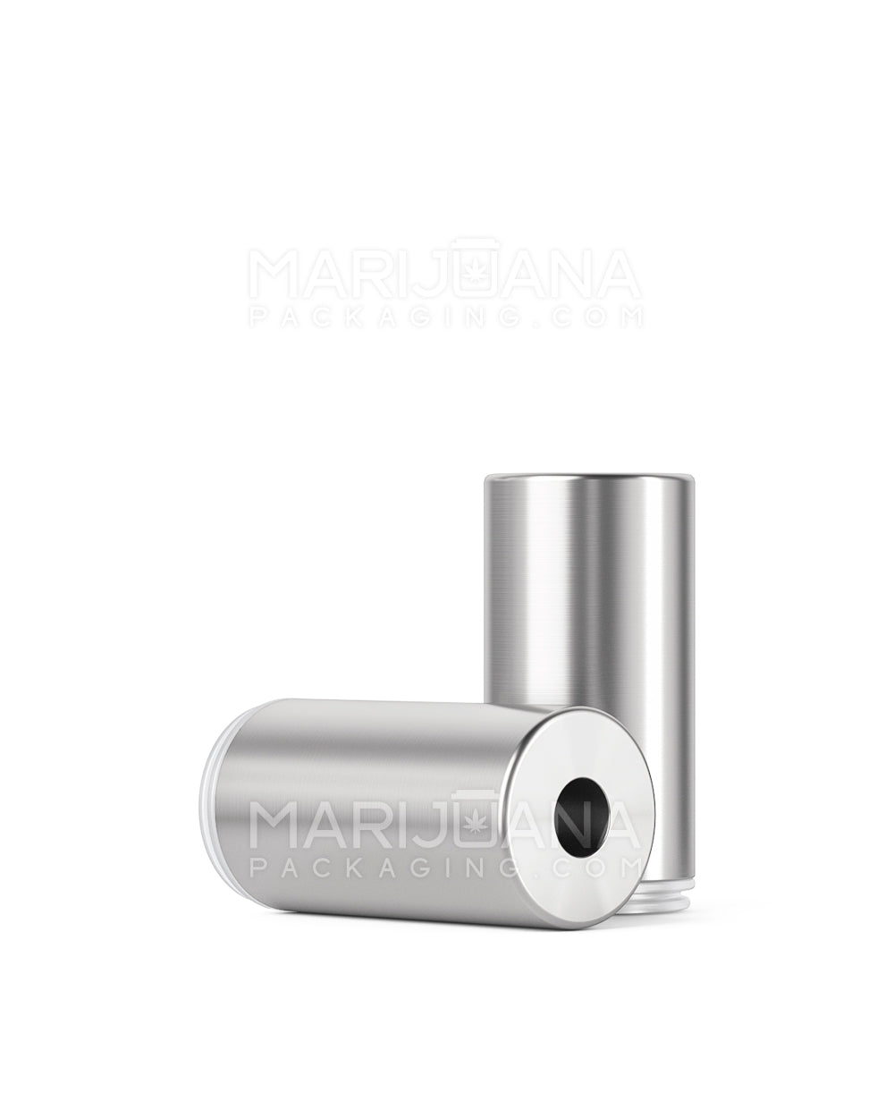 AVD | Barrel Vape Mouthpiece for Glass Cartridges | Metal - Screw On - 100 Count - 1