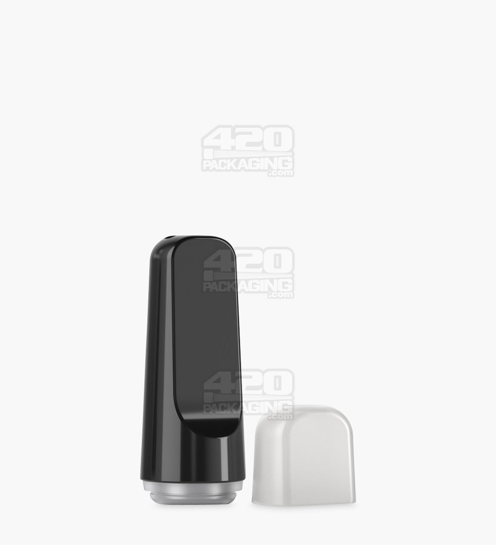 RAE | Flat Vape Mouthpiece for Arbor Press Plastic Cartridges | Black Plastic - Arbor Press - 400 Count