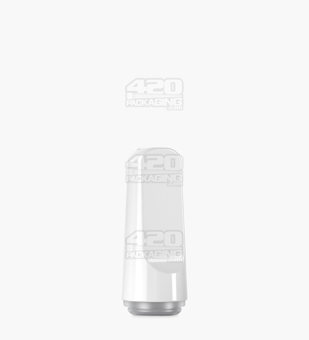 RAE | Flat Vape Mouthpiece for Arbor Press Plastic Cartridges | White Plastic - Arbor Press - 400 Count