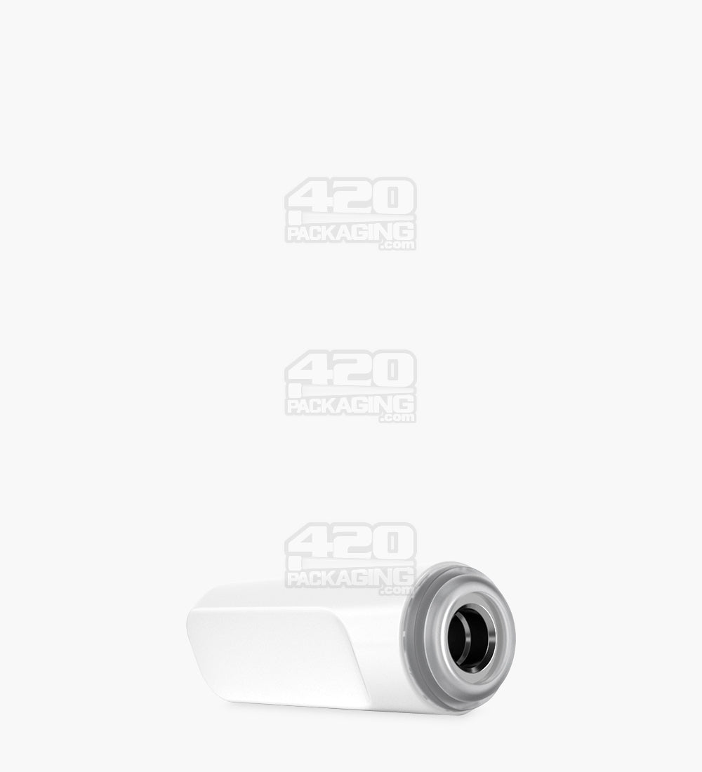 RAE | Flat Vape Mouthpiece for Arbor Press Plastic Cartridges | White Plastic - Arbor Press - 400 Count