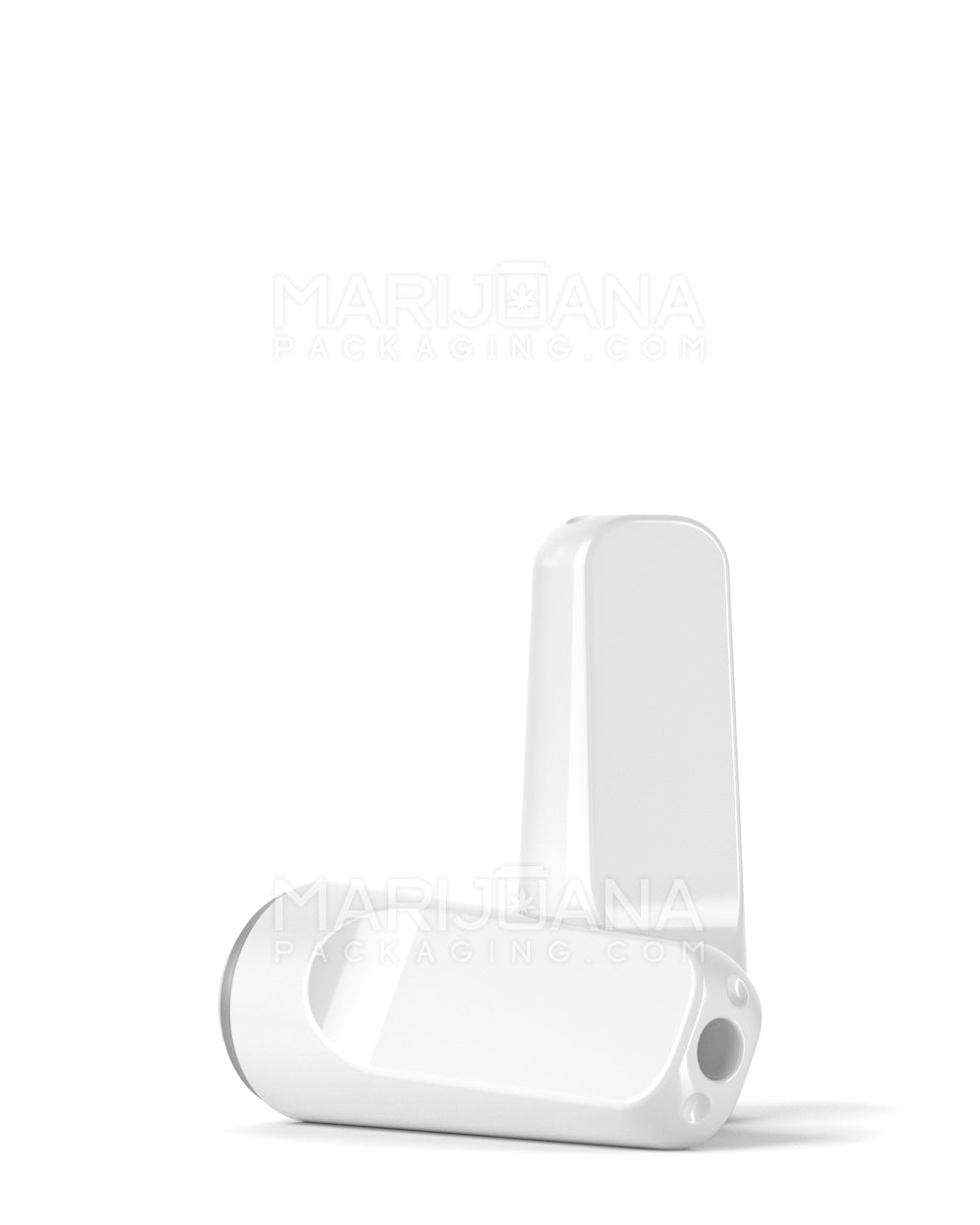 RAE | Flat Vape Mouthpiece for Arbor Press Plastic Cartridges | White Plastic - Arbor Press - 400 Count