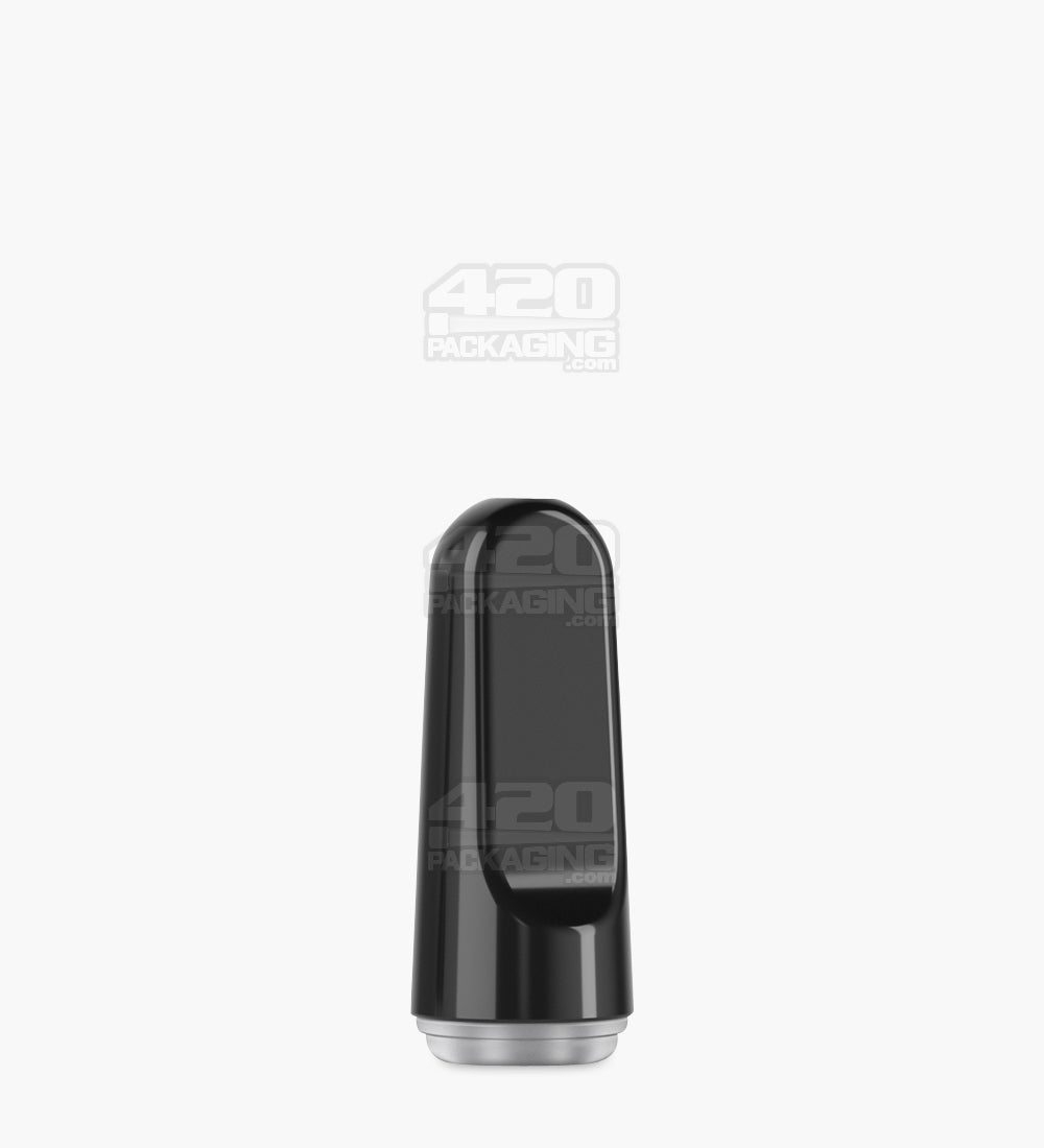 RAE | Flat Vape Mouthpiece for Screw On Ceramic Cartridges | Black Ceramic - Screw On - 400 Count