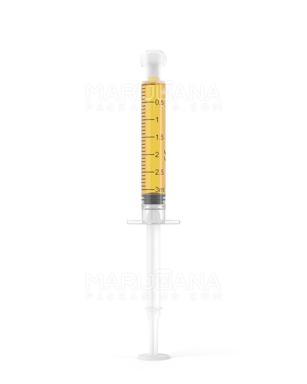 Plastic Oral Concentrate Syringes | 3mL - 0.5mL Increments - 100 Count - 2