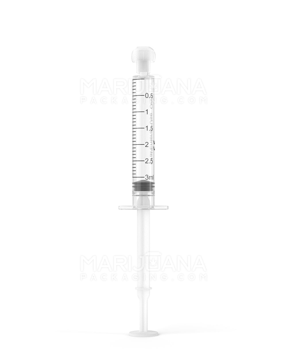 Plastic Oral Concentrate Syringes | 3mL - 0.5mL Increments - 100 Count - 1