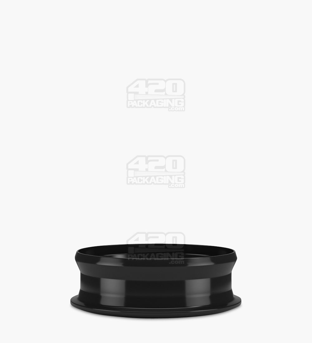 Child Resistant | Pop Can Flower Container w/ Frosted Lid Cover | 26 Dram - Black - 100 Count