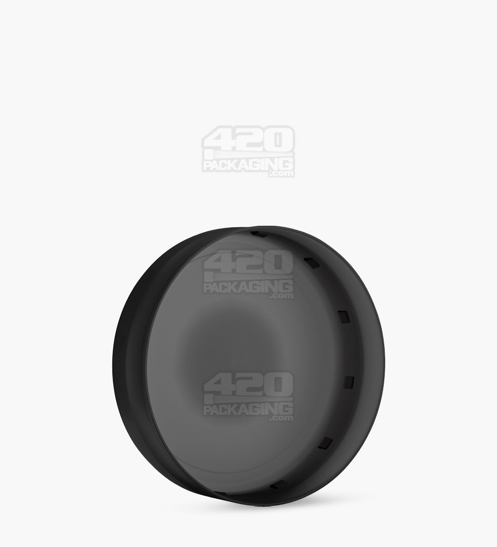 Child Resistant | Pop Can Flower Container w/ Frosted Lid Cover | 26 Dram - Black - 100 Count