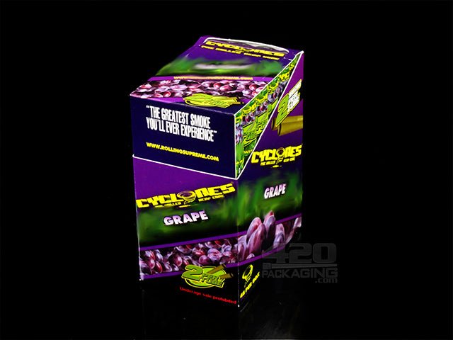 Cyclones Grape Flavored Hemp Cones 24/Box - 2