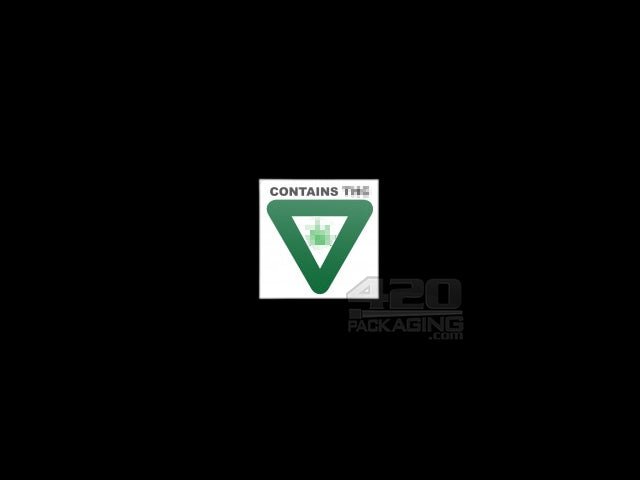 Michigan Contains THC Warning Labels 1000/Roll - 1