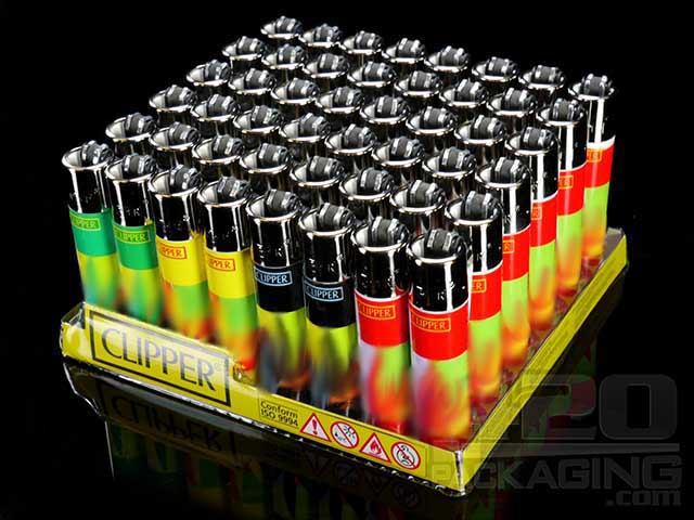 Clipper Lighter Leaf Design 48/Box - 2