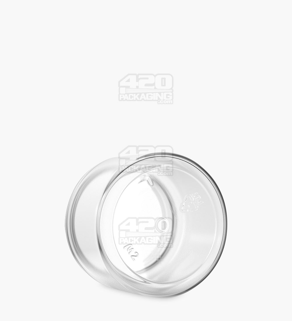 Straight Sided Clear Plastic PCR Jars | 53mm - 3oz - 100 Count