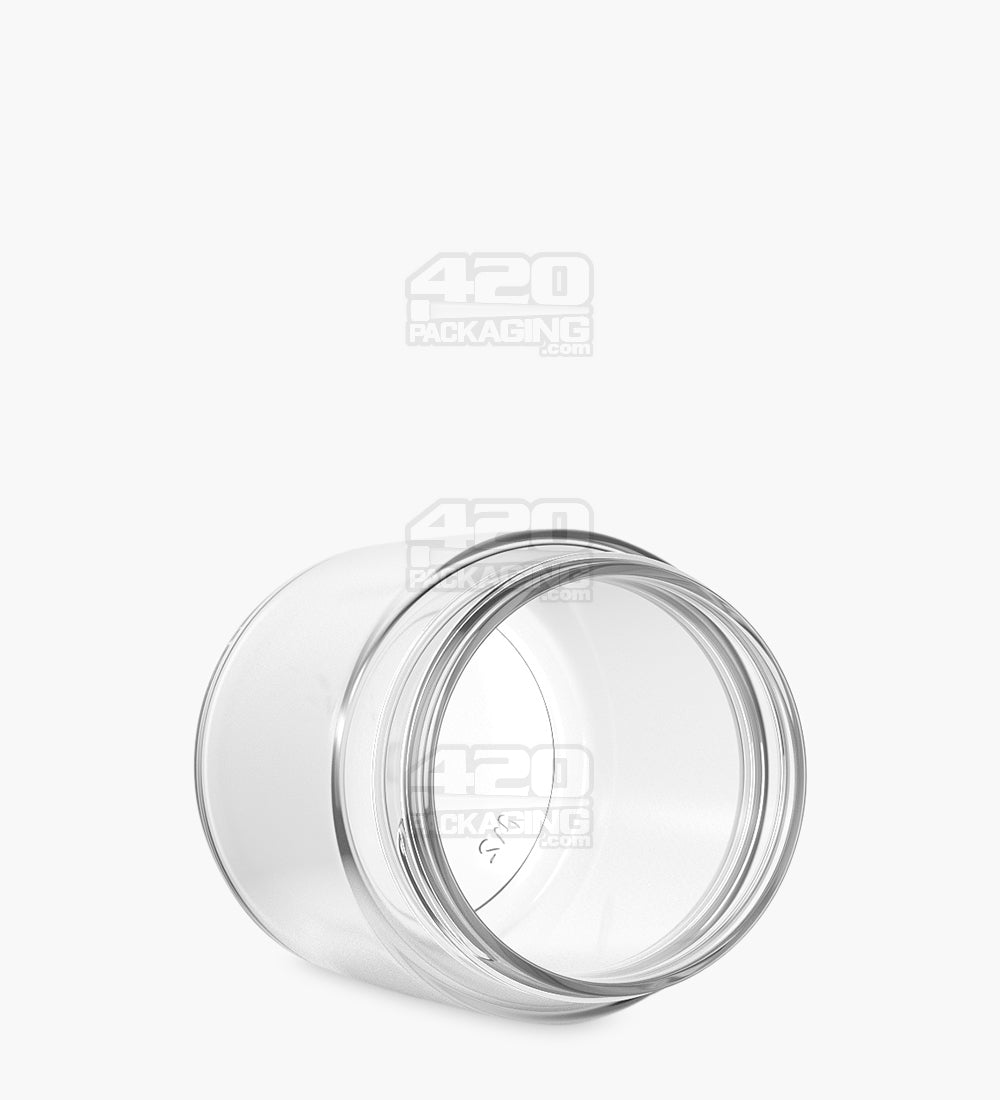 Straight Sided Clear Plastic PCR Jars | 53mm - 4oz - 100 Count