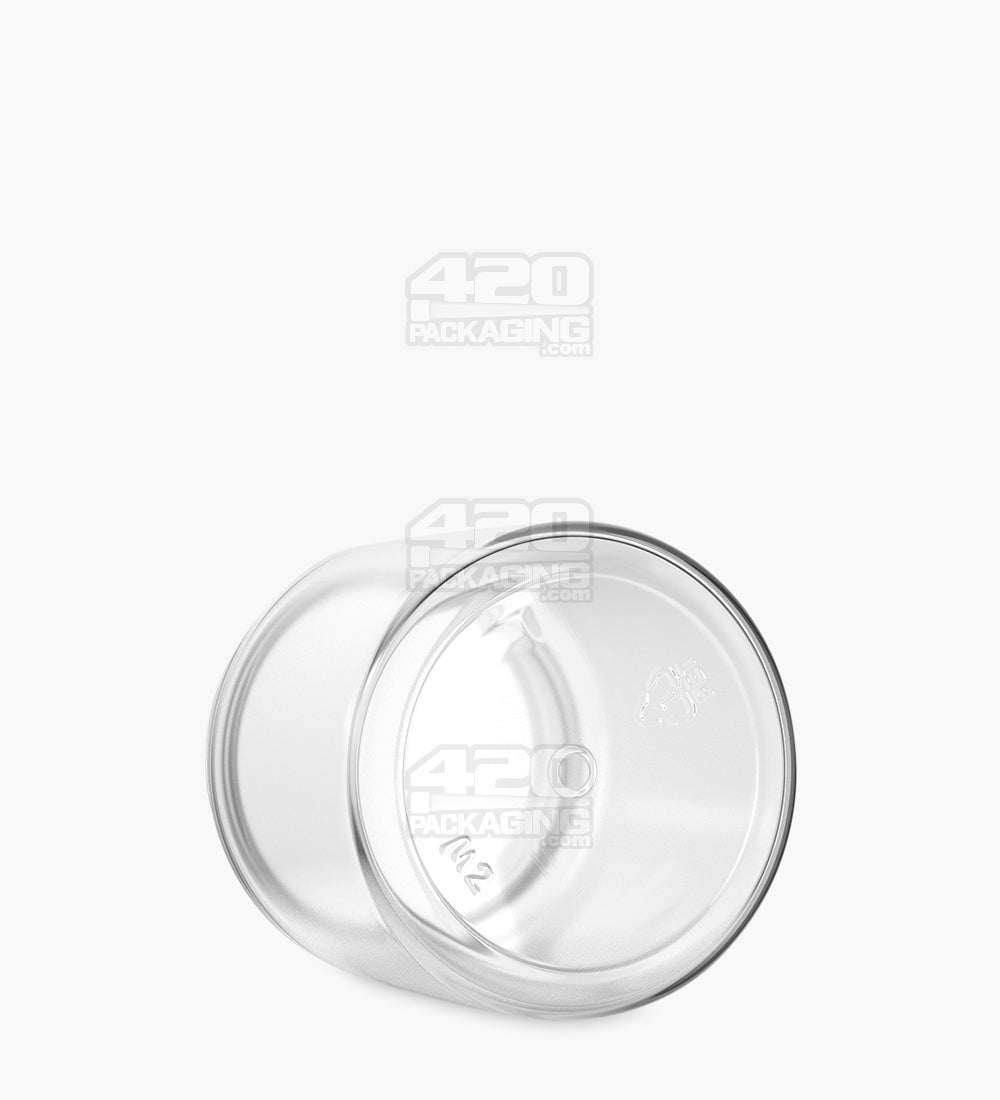 Straight Sided Clear Plastic PCR Jars | 53mm - 4oz - 100 Count