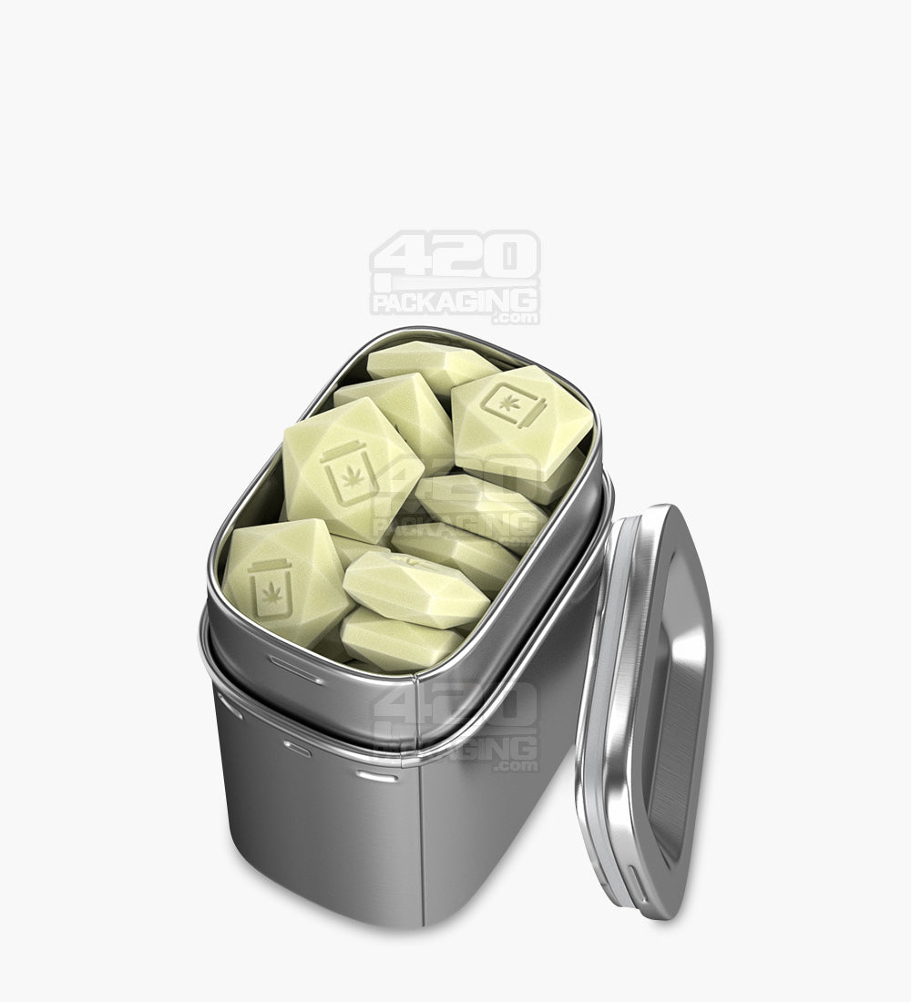 Child Resistant Medium 2oz Pushtin Containers