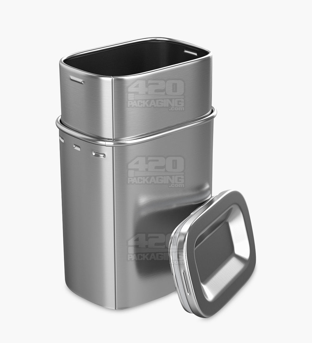 Child Resistant Large 4oz Pushtin Containers 150/Box - 1