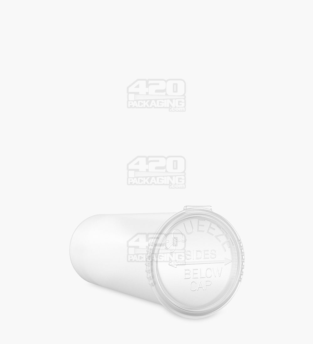 Child Resistant & Sustainable | 100% Biodegradable Clear Pop Top Bottles | 60dr - 14g - 75 Count