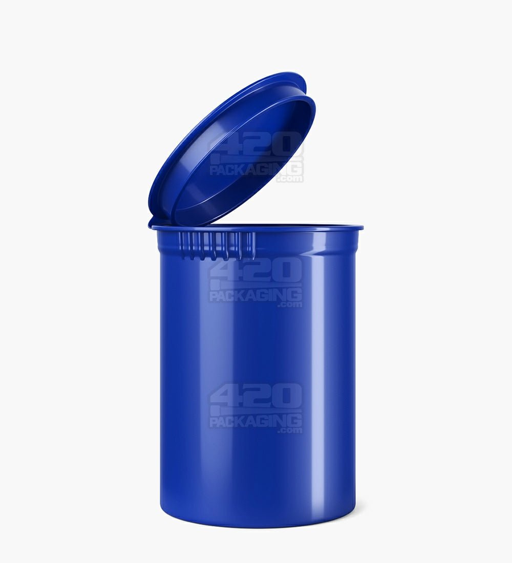 30 Dram Blueberry Child Resistant Opaque Pop Top Bottles 150/Box - 1