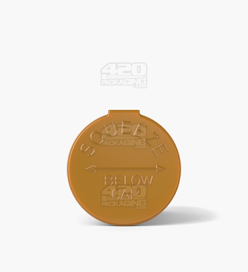 30 Dram Gold Child Resistant Opaque Pop Top Bottles 150/Box - 4