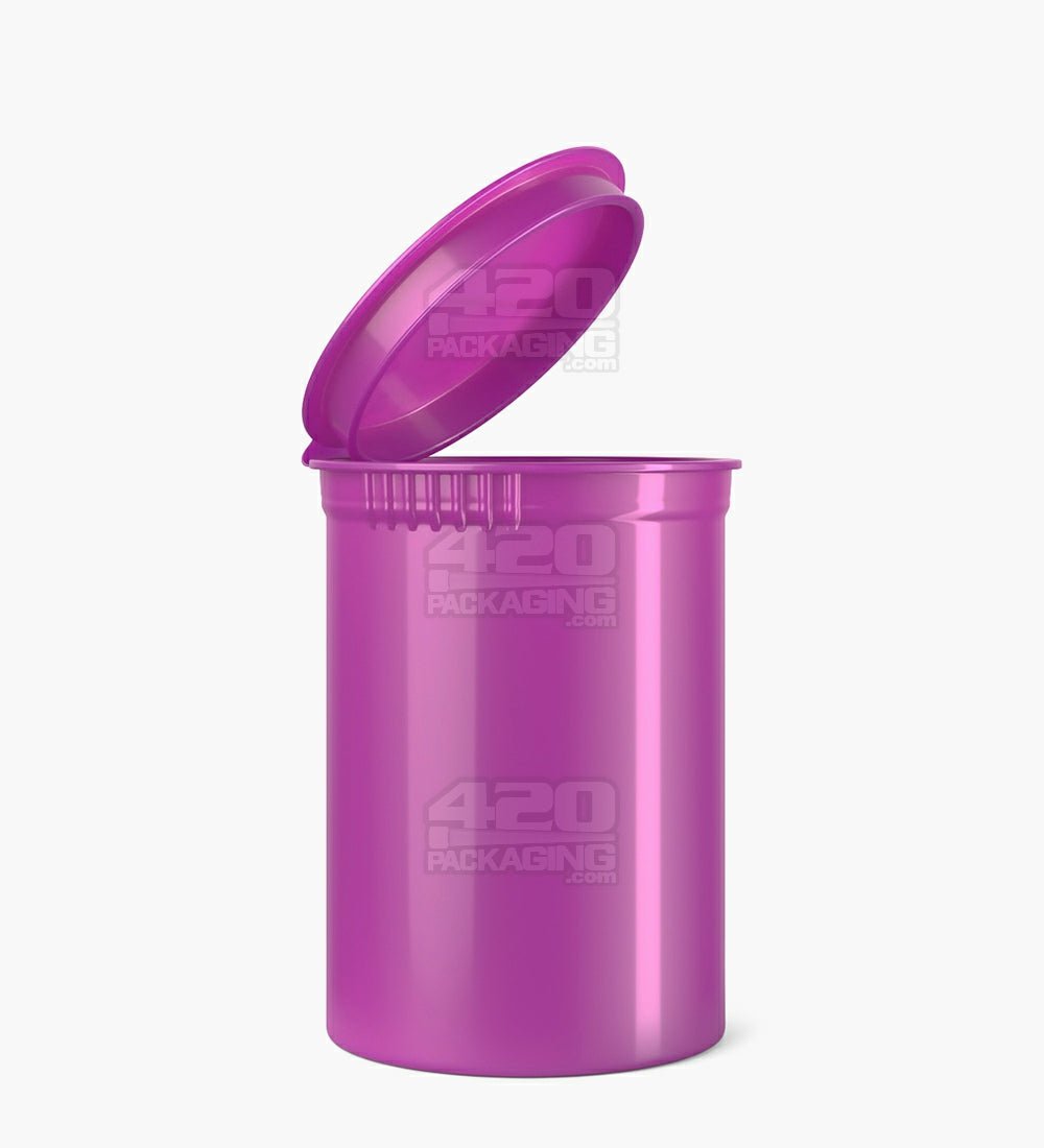 30 Dram Grape Child Resistant Opaque Pop Top Bottles 150/Box - 1