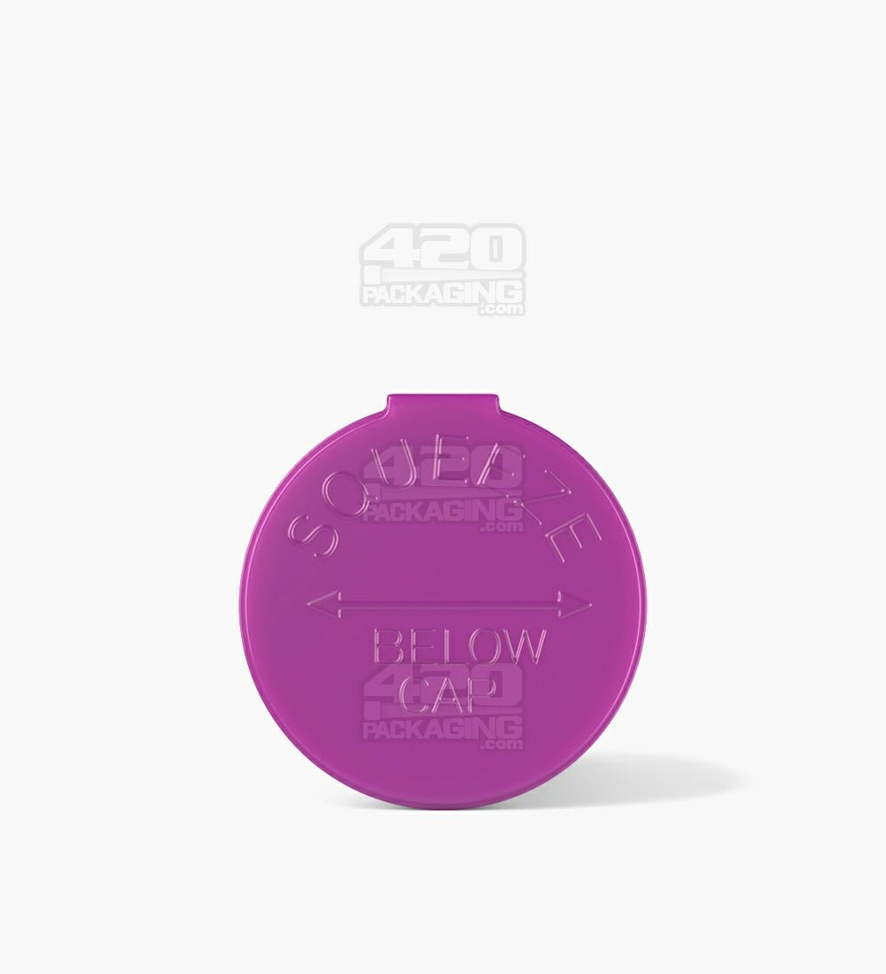 30 Dram Grape Child Resistant Opaque Pop Top Bottles 150/Box - 4