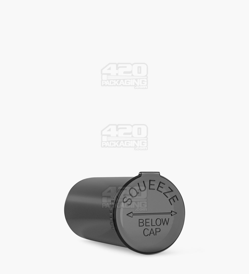 Child Resistant | Transparent Smoke Pop Top Bottles | 13dr - 2g - 315 Count