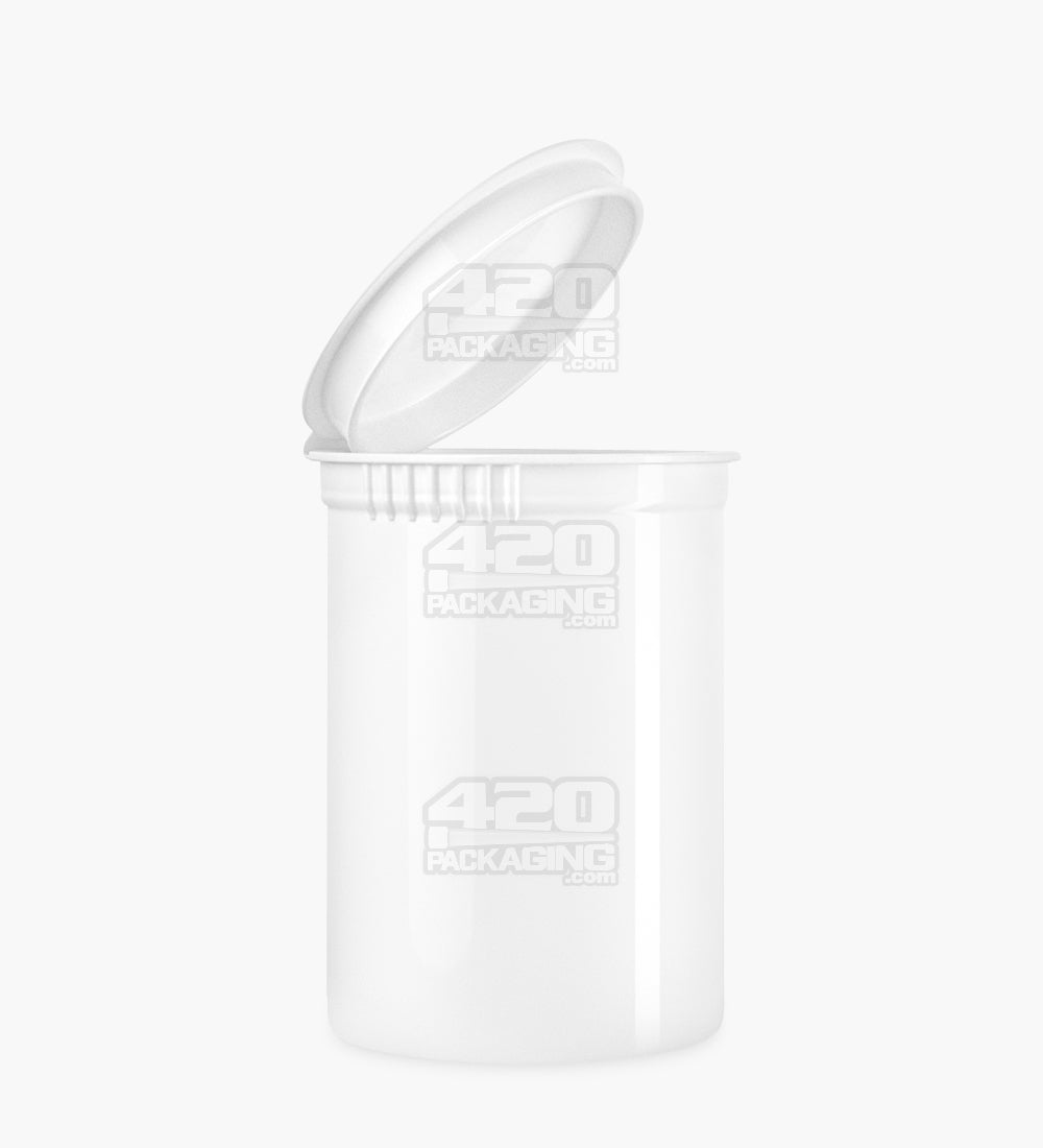 Child Resistant | Opaque White Pop Top Bottles | 30dr - 7g - 150 Count