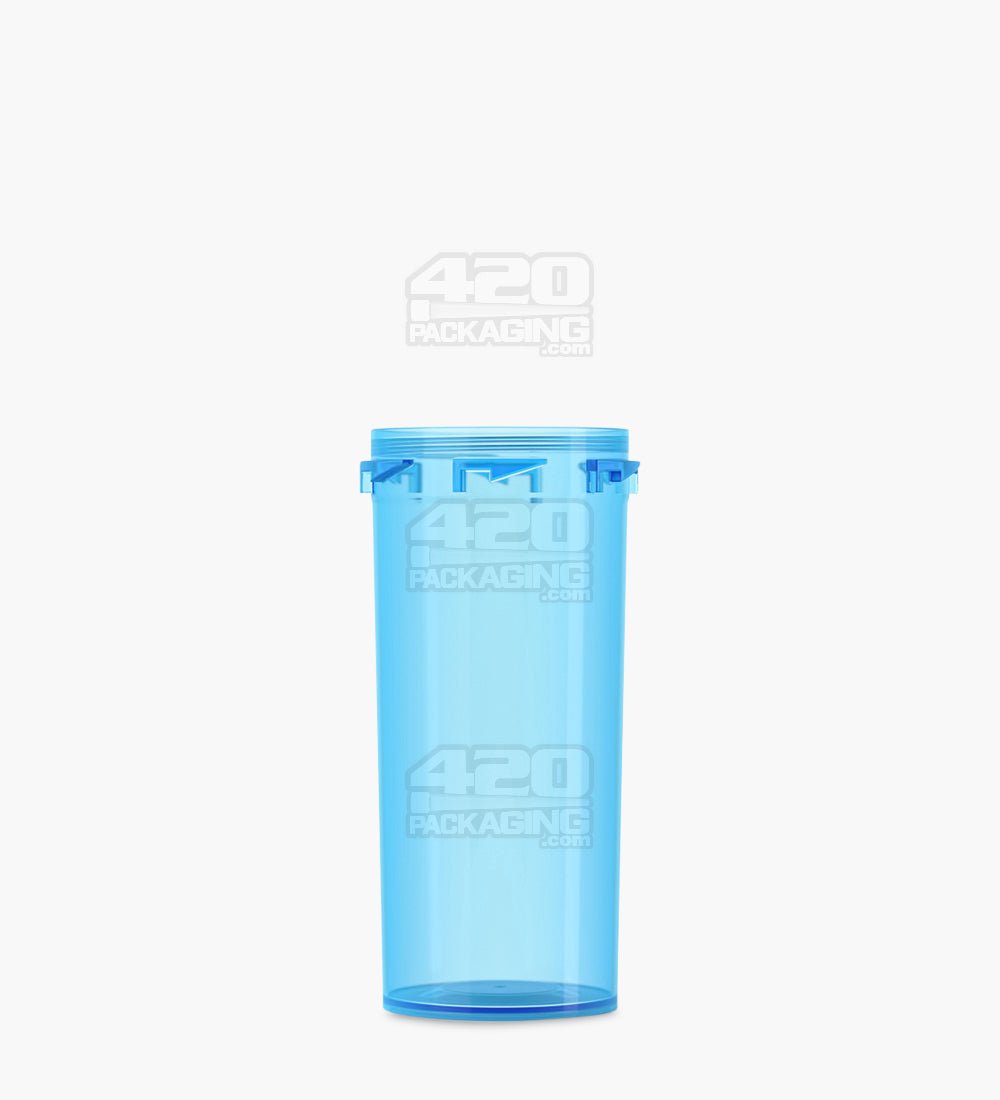 103mm Child Resistant Blue Reversible Cap Vials 190/Box - 3