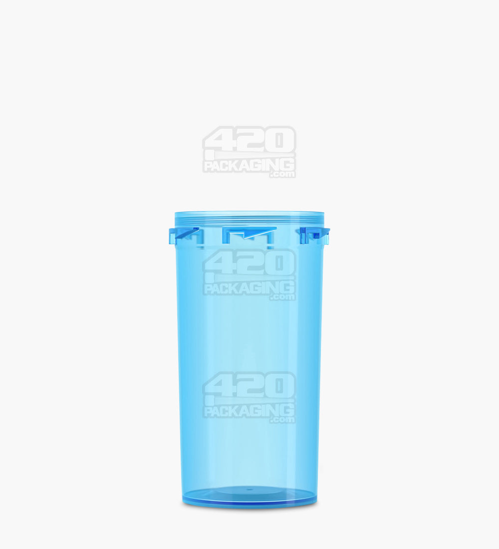Child Resistant | Blue Reversible Cap Vials | 40dr - 10g - 150 Count