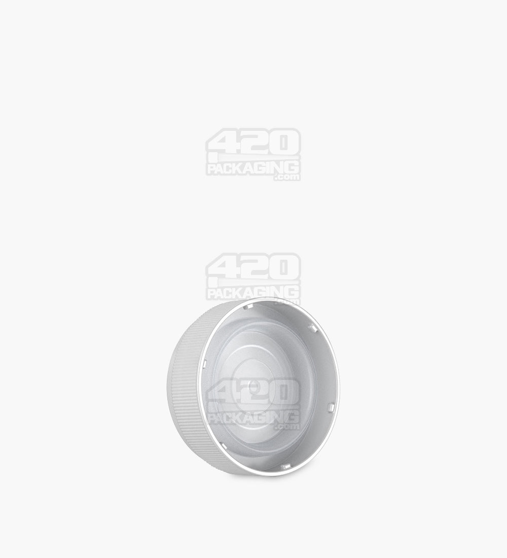Child Resistant | Opaque Silver Blank Reversible Cap Vials | 20dr - 3.5g - 240 Count
