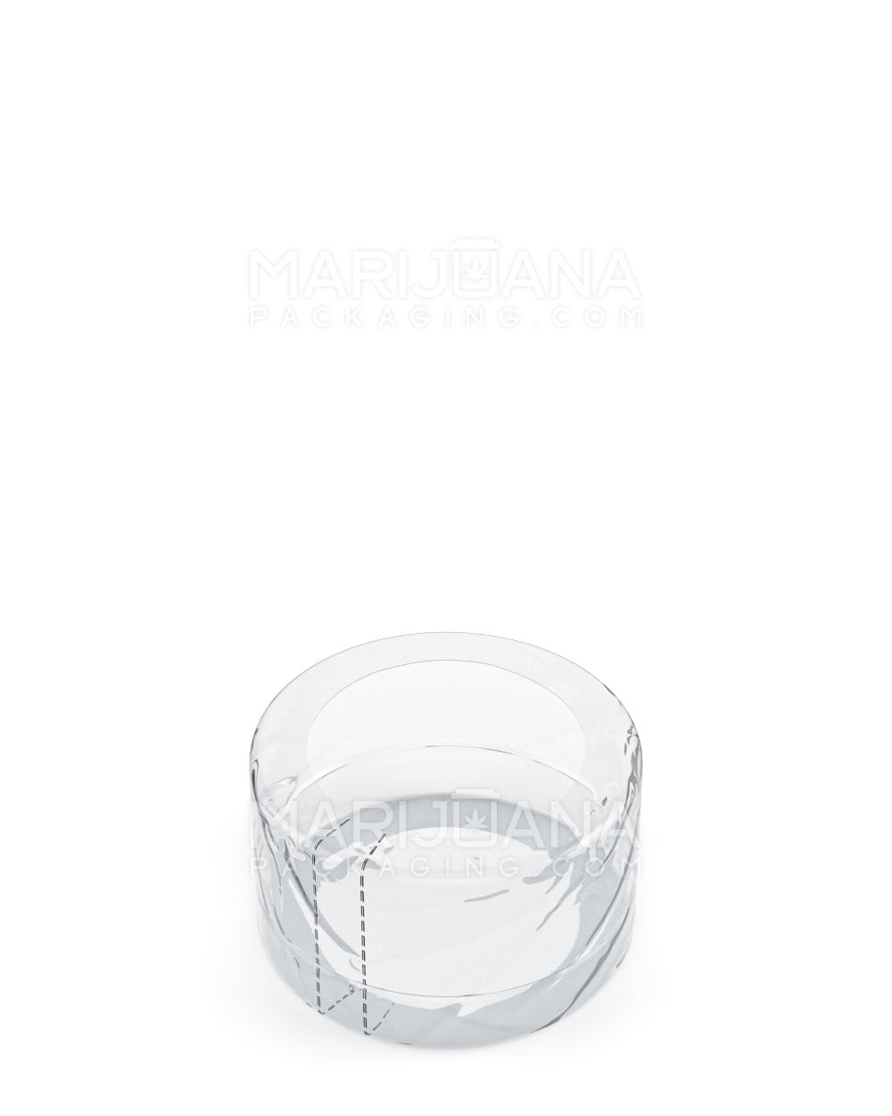 Tamper Tek 24 oz Rectangle Clear Plastic Container - with Lid