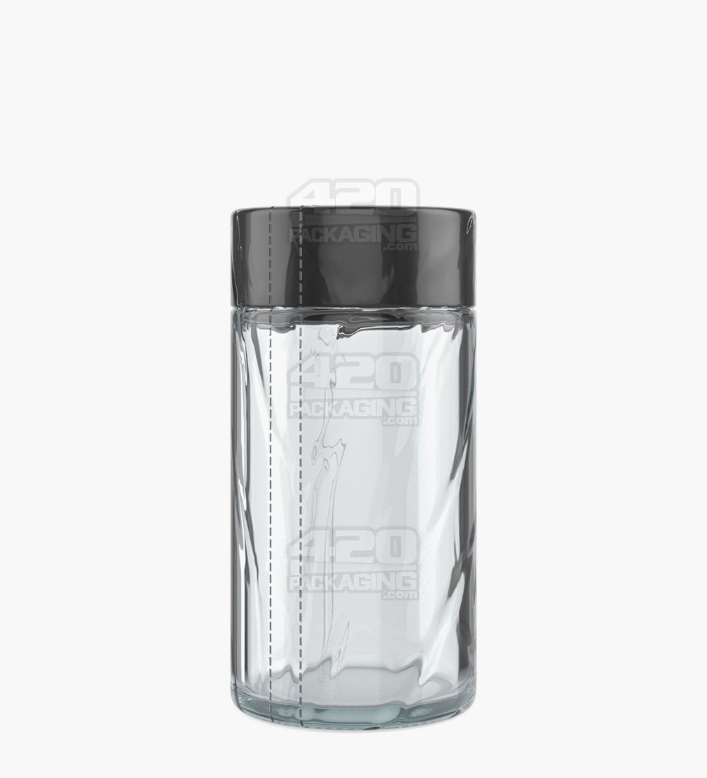 2oz Tamper Evident Heat Seal Plastic PVC Full Body Shrink Bands for Jars 1000/Box - 4