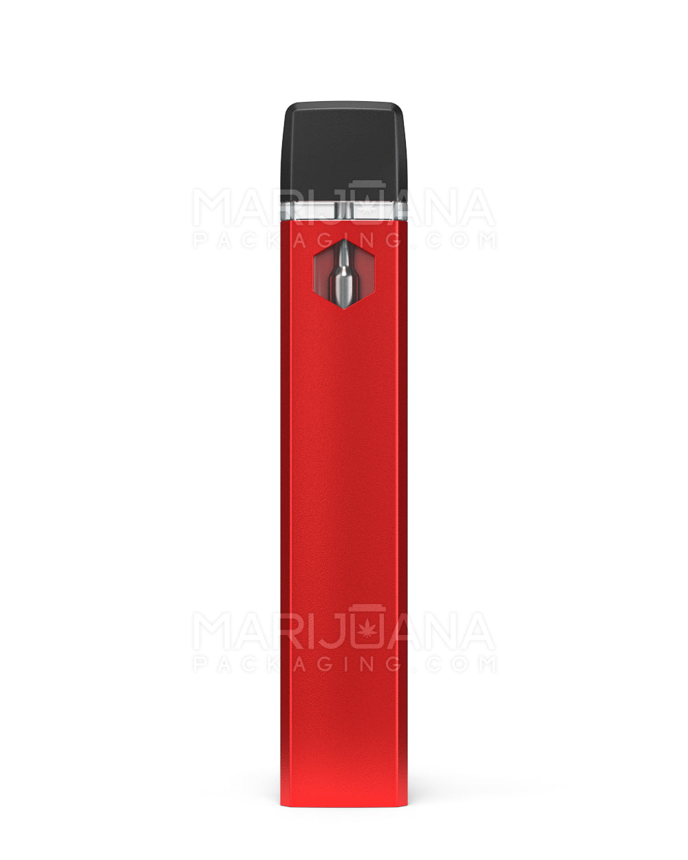 ALD | Red Rechargeable Disposable Vape Pen w/ Mouthpiece & 1mm Aperture | 1mL - 350 mAh - 100 Count - 2