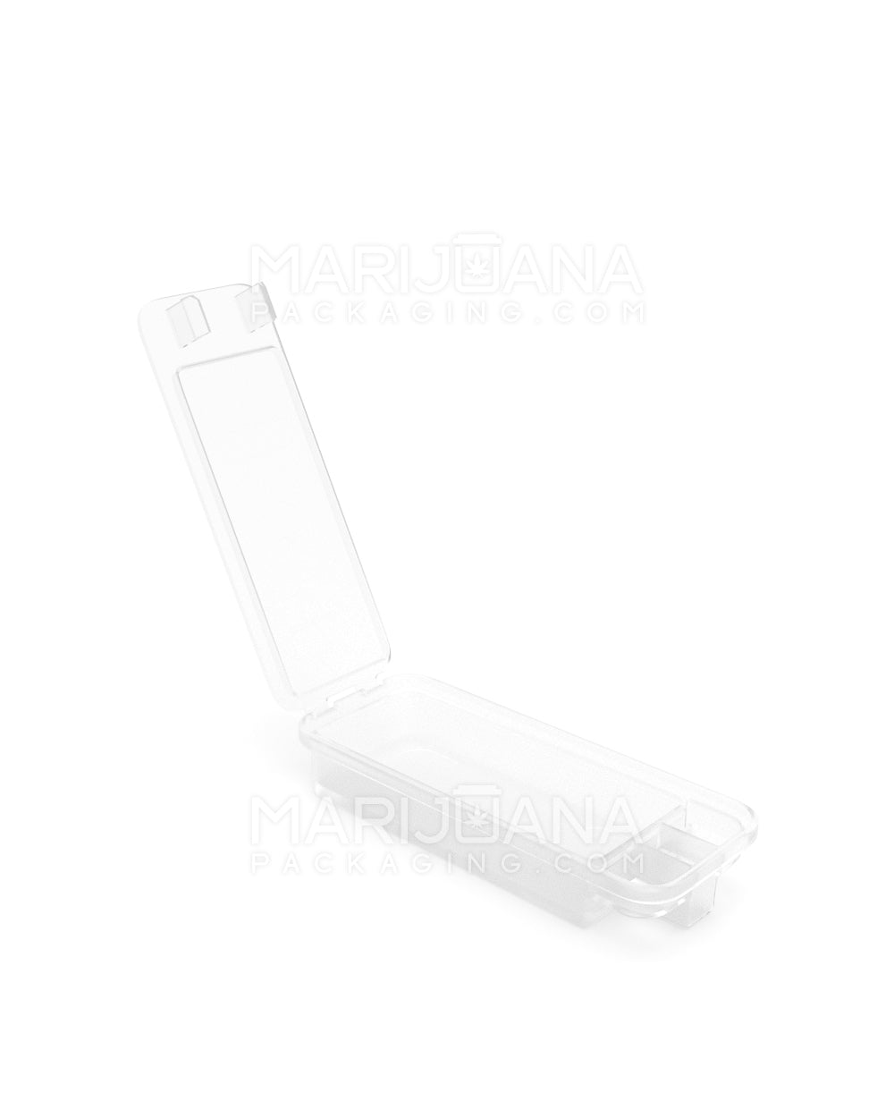 Child Resistant | Snap Box Pre-Roll Joint Case | Small - Clear Plastic - 240 Count - 1