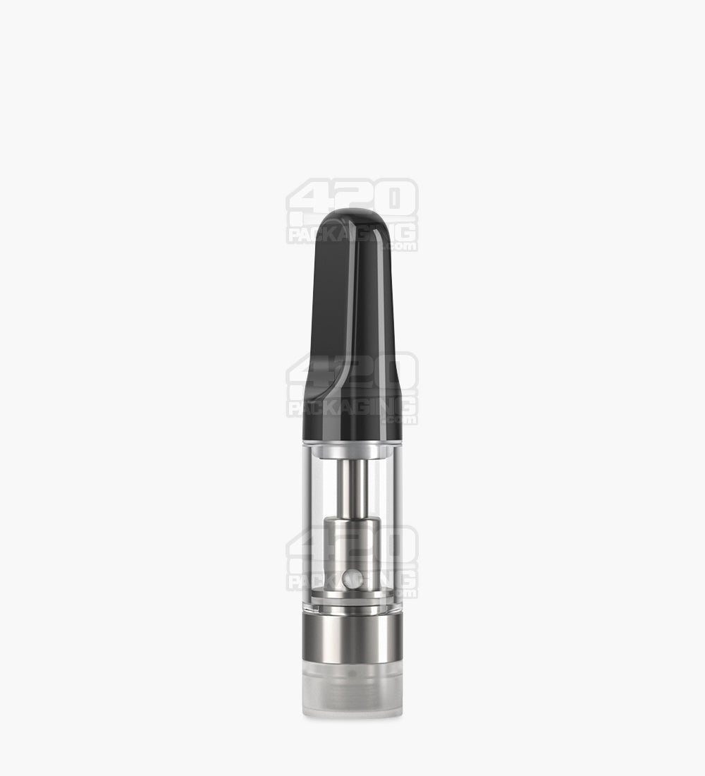 CCELL Liquid6 Glass Vape Cartridge 2mm Aperture 0.5ml w/ Screw On Mouthpiece Connection 100/Box - 3