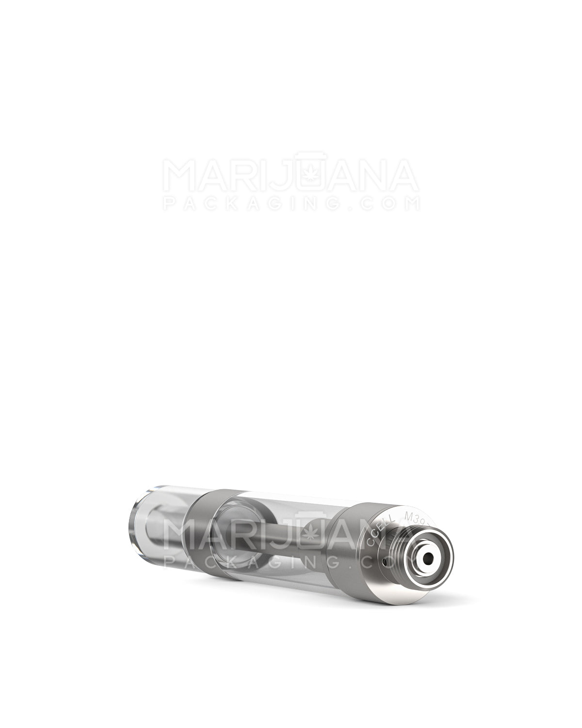 CCELL | Liquid6 Reactor Plastic Vape Cartridge with Barrel Clear Plastic Mouthpiece | 1mL - Press On - 100 Count - 7