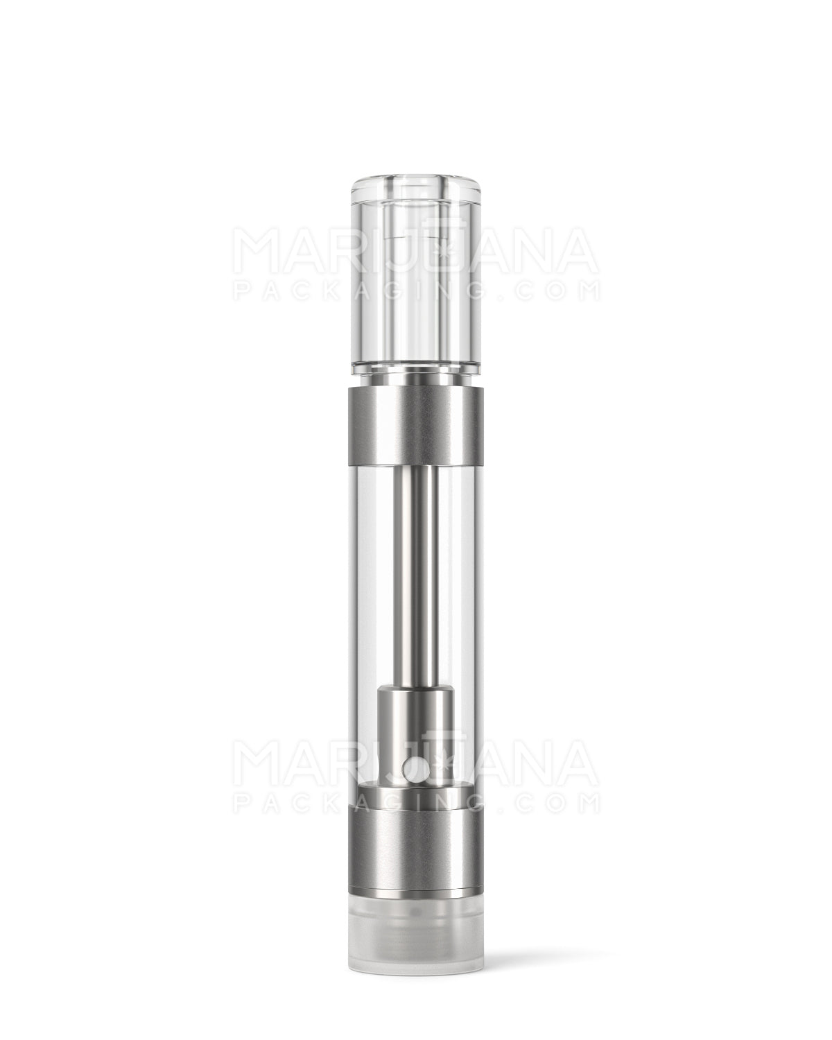 CCELL | Liquid6 Reactor Plastic Vape Cartridge with Barrel Clear Plastic Mouthpiece | 1mL - Press On - 100 Count - 3