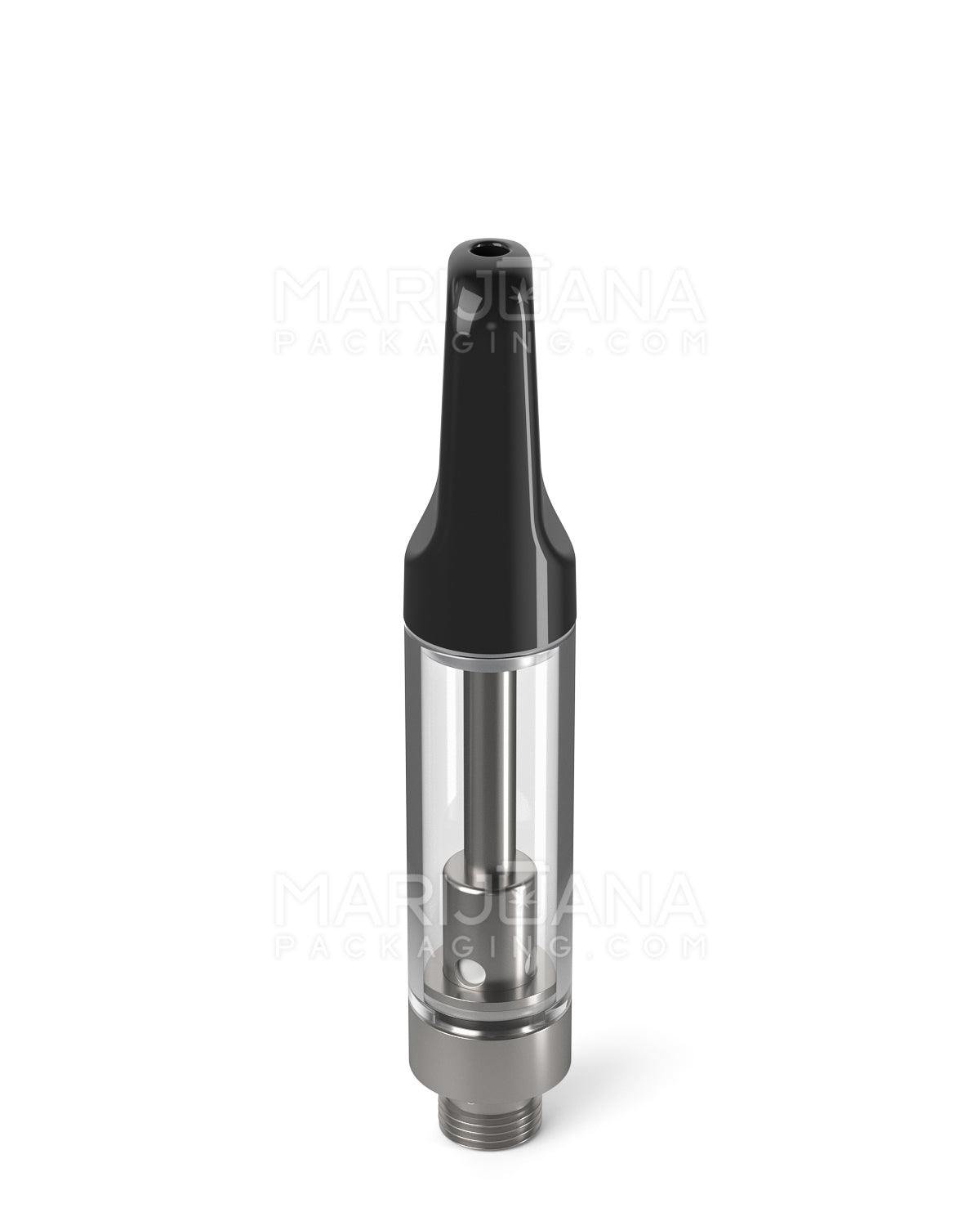 CCELL | Liquid6 Reactor Glass Vape Cartridge with Black Ceramic Mouthpiece | 1mL - Screw On - 100 Count - 4