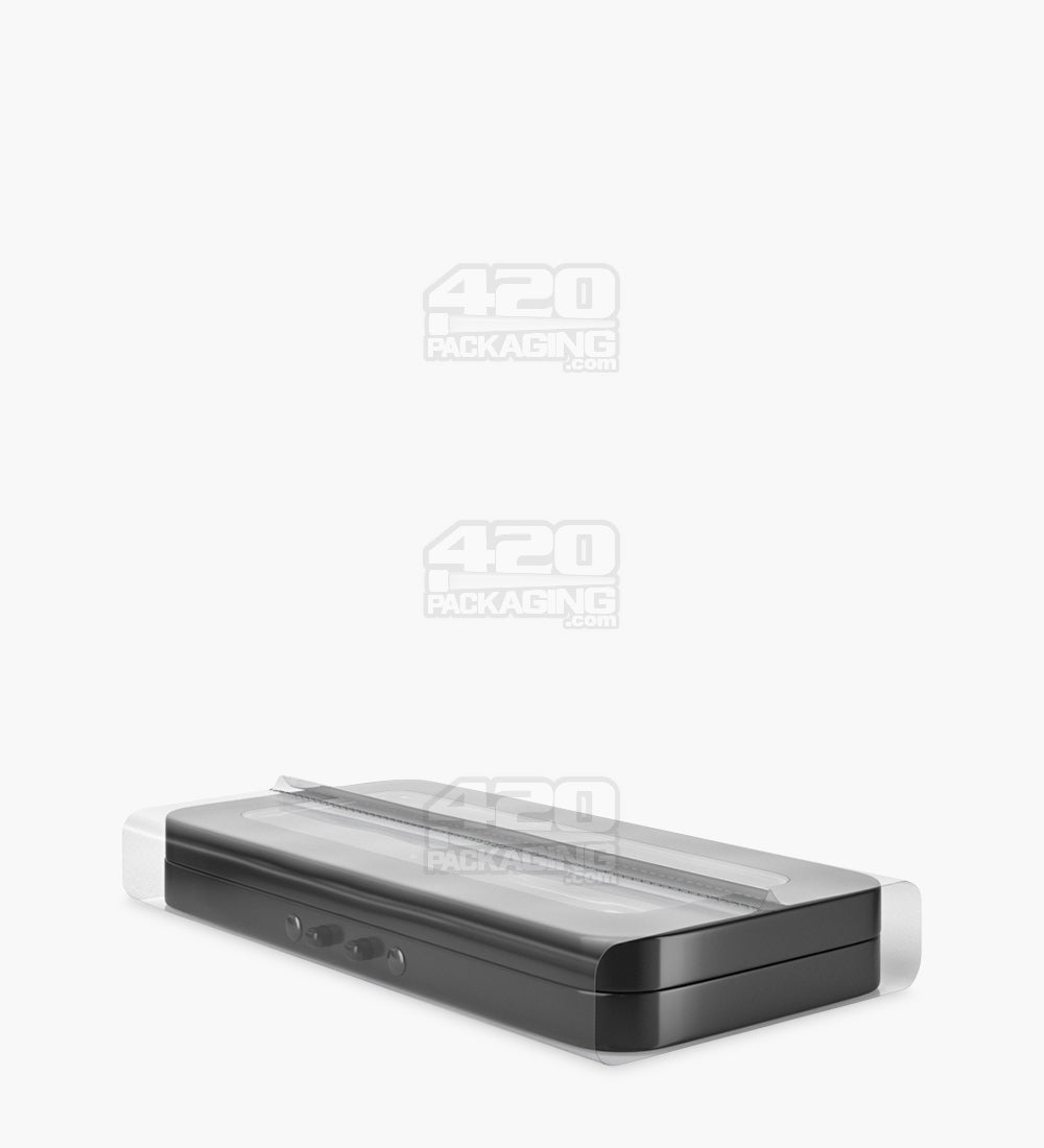 Tamper Evident | Heat Seal PETG Shrink Bands for Large Tin Containers | 76mm x 120mm - Clear Plastic - 1000 Count