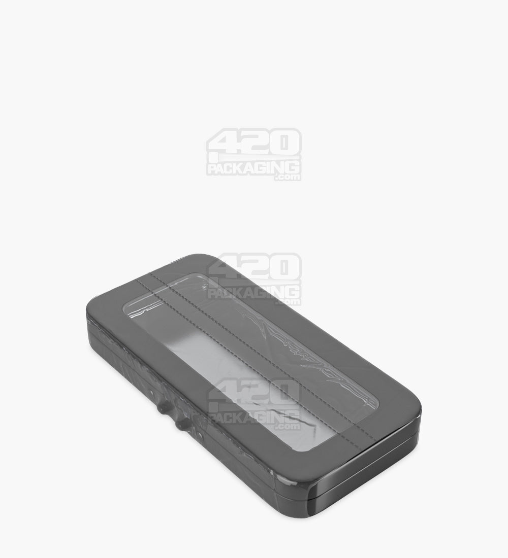 Tamper Evident | Heat Seal PETG Shrink Bands for Large Tin Containers | 76mm x 120mm - Clear Plastic - 1000 Count