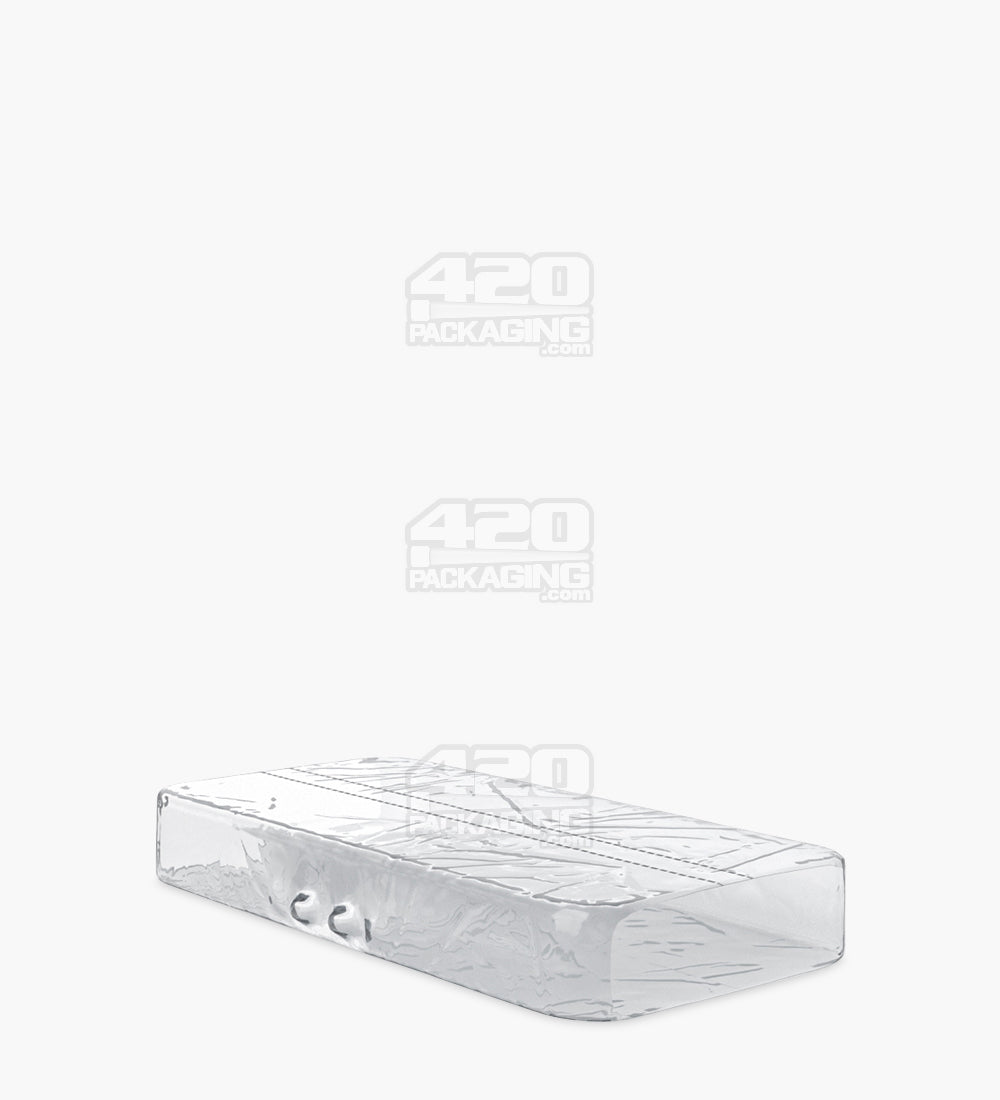 Tamper Evident | Heat Seal PETG Shrink Bands for Large Tin Containers | 76mm x 120mm - Clear Plastic - 1000 Count