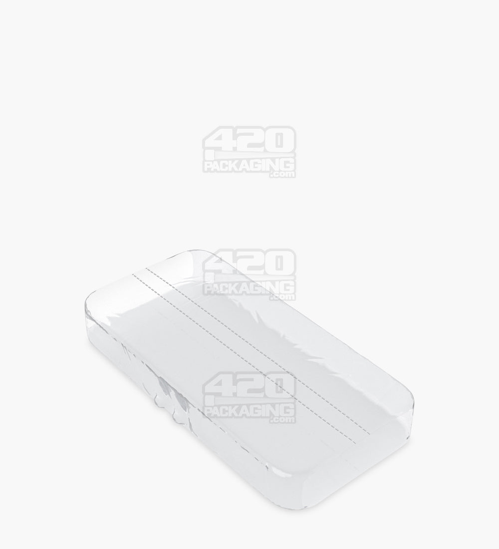 Tamper Evident | Heat Seal PETG Shrink Bands for Large Tin Containers | 76mm x 120mm - Clear Plastic - 1000 Count