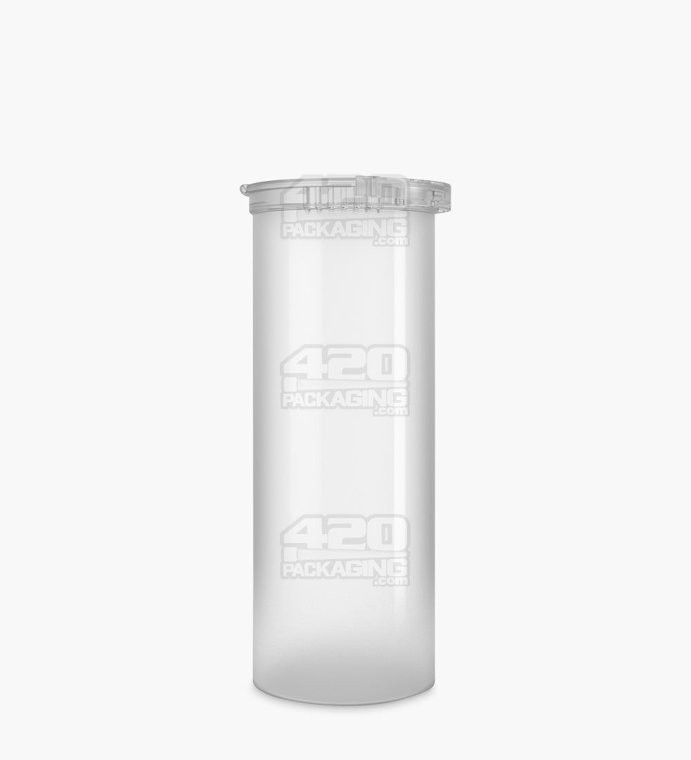 Child Resistant & Tamper Evident | Clear Pop Top Bottles | 60dr - 14g - 102 Count