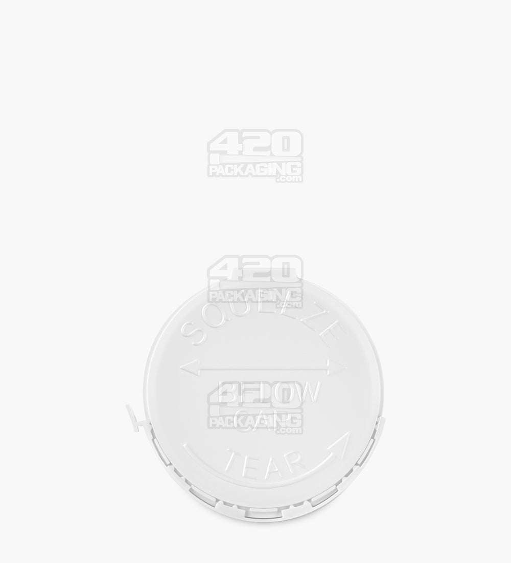 Child Resistant & Tamper Evident | Opaque White Pop Top Bottles | 30dr - 7g - 168 Count