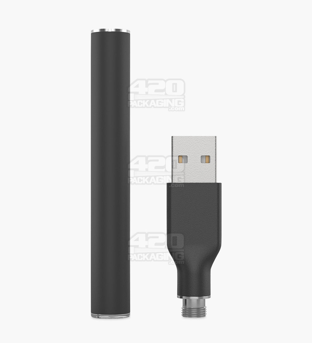 CCELL | M3 Soft Touch Vape Batteries with USB Charger | 340mAh - Black - 100 Count