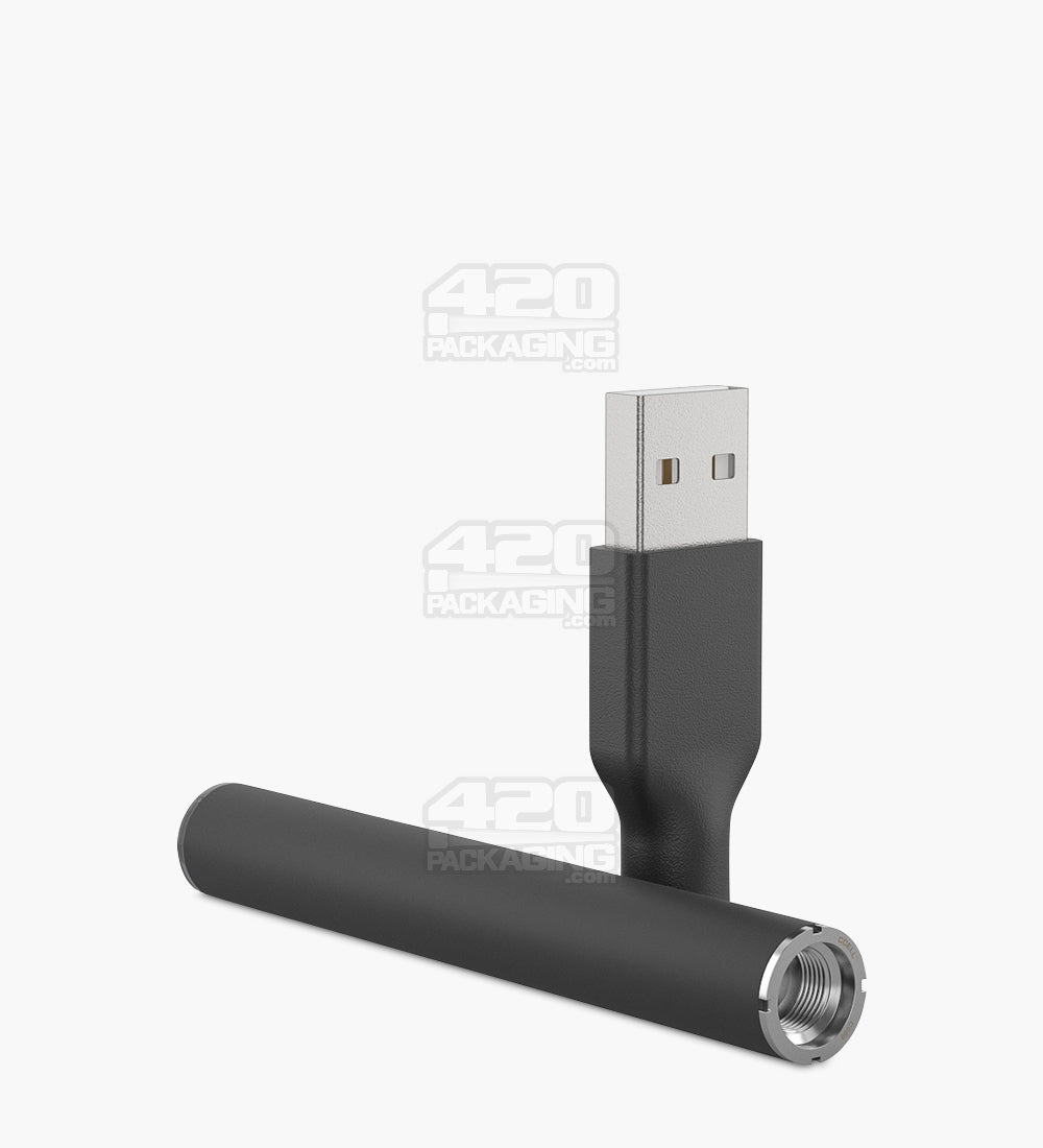 CCELL | M3 Soft Touch Vape Batteries with USB Charger | 340mAh - Black - 100 Count