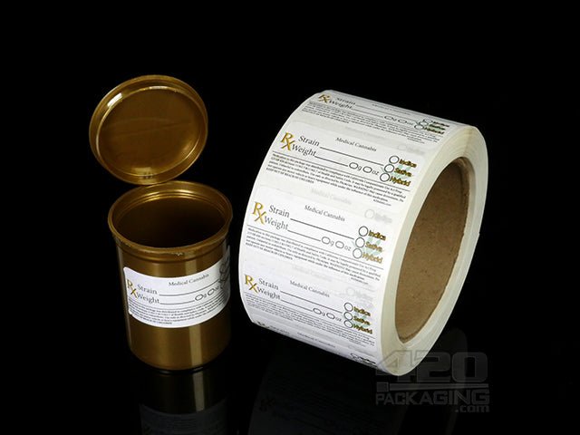 California Rx Labels 1000/Roll - 3