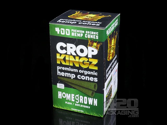Crop Kingz 84mm Premium Hemp Cones 400/Box - 1