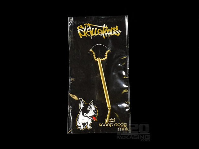 Skilletools "Scoop Dogg" Mini Gold Dab Tool Keychain - 1