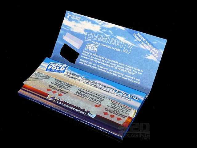 Elements Perfect Fold 1 1-4 Size Rolling Papers 25/Box - 4