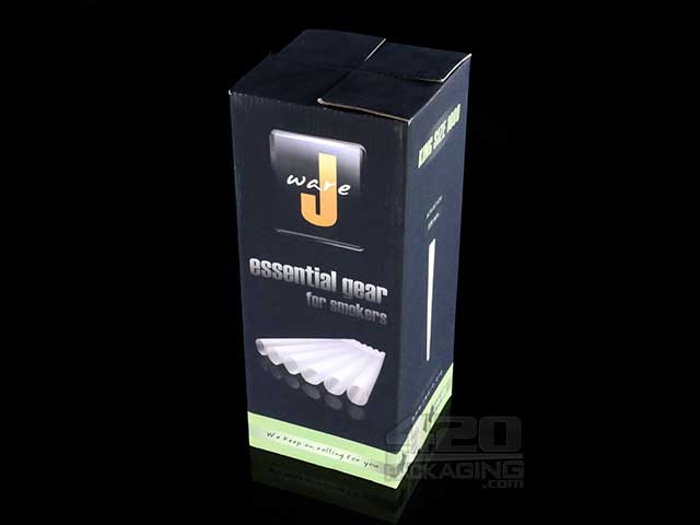 109mm King Size 26mm Filter J-Ware Pre Rolled Paper Cones 800/Box - 1