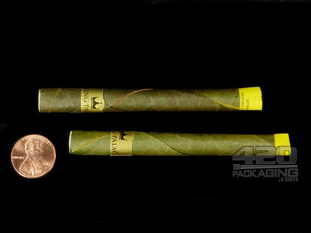 King Palm Banana Cream Flavored Mini Rolls 2 Packs 20/Box - 2